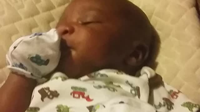 My Son Moving In His Sleep