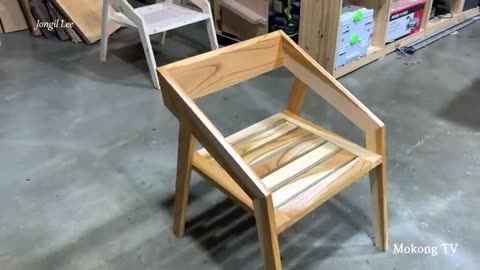 Wooden Chair Design Without Nails!