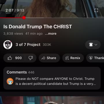 People are actually saying Donald Trump might be Jesus? Wow