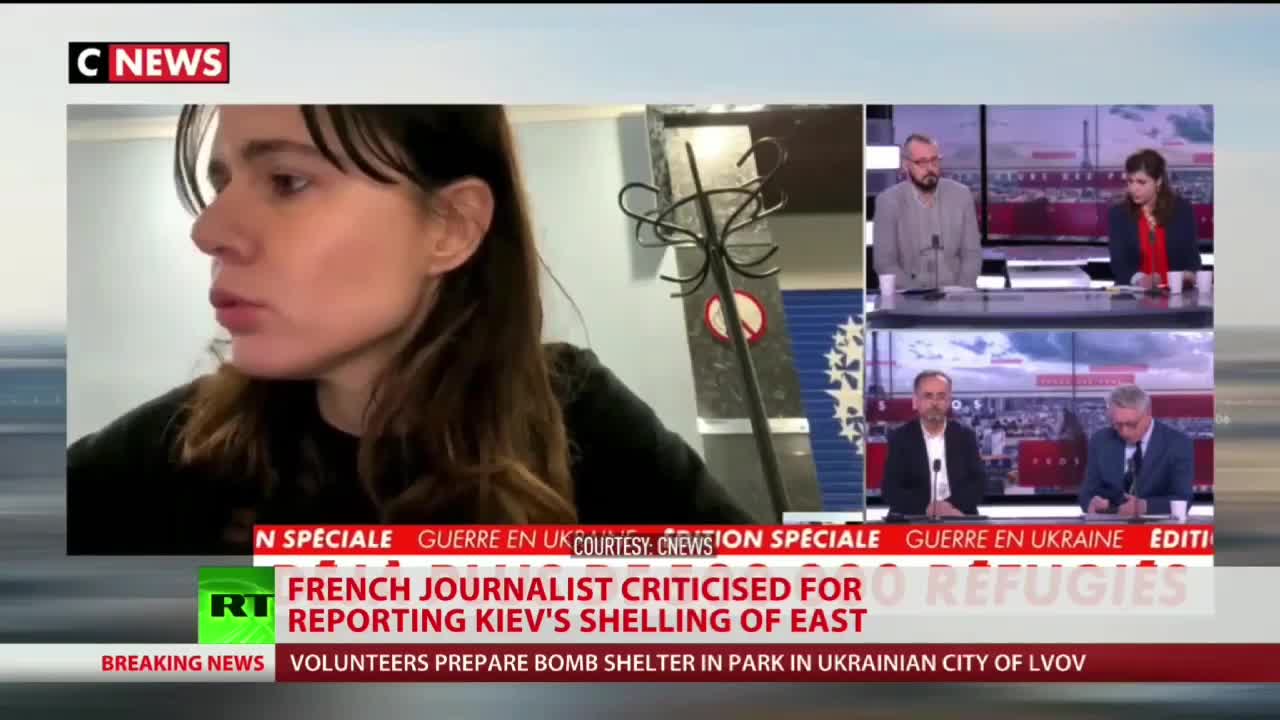 🇫🇷🇺🇦 French Journalist Claims She Has Made a Documentary Going Back To 2015