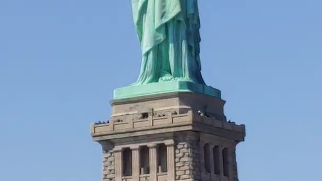 Statue of Liberty (She is not wearing #Shorts)