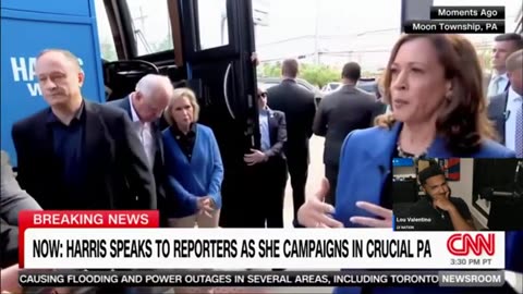 CNN Rushes to Delete New Kamala Interview after Her Brain VISIBLY COLLAPSES