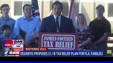 DeSantis proposes $1.1B tax relief plan for Fla. families