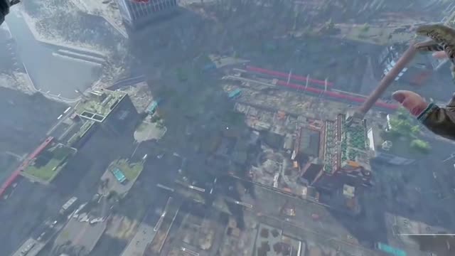 That's a nice move from the sky. Look at that. Oh, my God