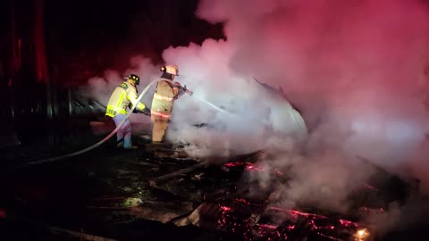 Sacul, Texas structure fire