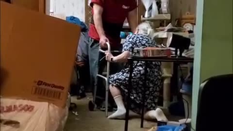 Andrew Ditch Refuses to Help His Elderly Mother After a Fall (Date Unknown)