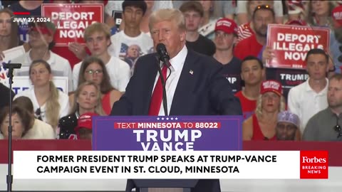'Open Border Zealot'- Trump Eviscerates 'Border Czar' Kamala Harris For Biden Admin Border Policies