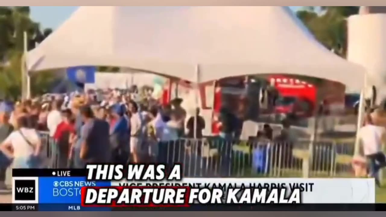CBS Boston just CALLED OUT Kamala Harris for bussing in hundreds of people