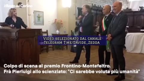 VIDEO | 🛑⚡️COLPO DI SCENA AL PREMIO FRONTINO MONTEFELTRO: