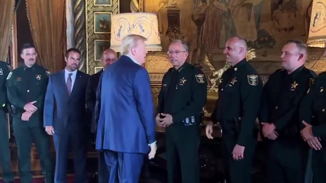 💥 Yesterday Trump Met With Sheriff Deputies Who Arrested Ryan Routh