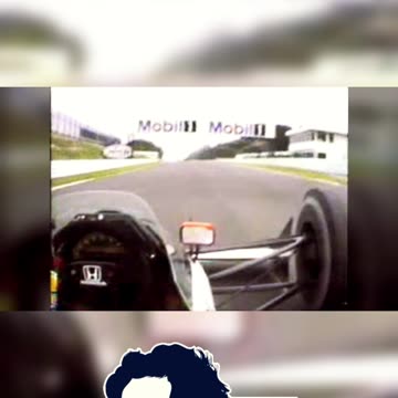 Ayrton Senna on board - Suzuka Circuit - ano desconhecido
