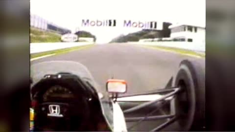 Ayrton Senna on board - Suzuka Circuit - ano desconhecido