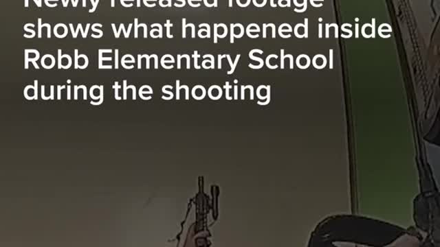 Security footage from Robb Elementary School.