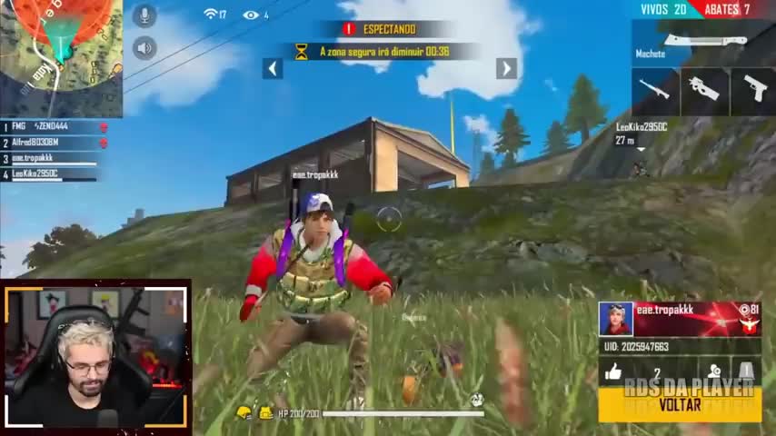 THE HACK THREATENED TO EXCLUDE THE GUILD IN FREE FIRE ...