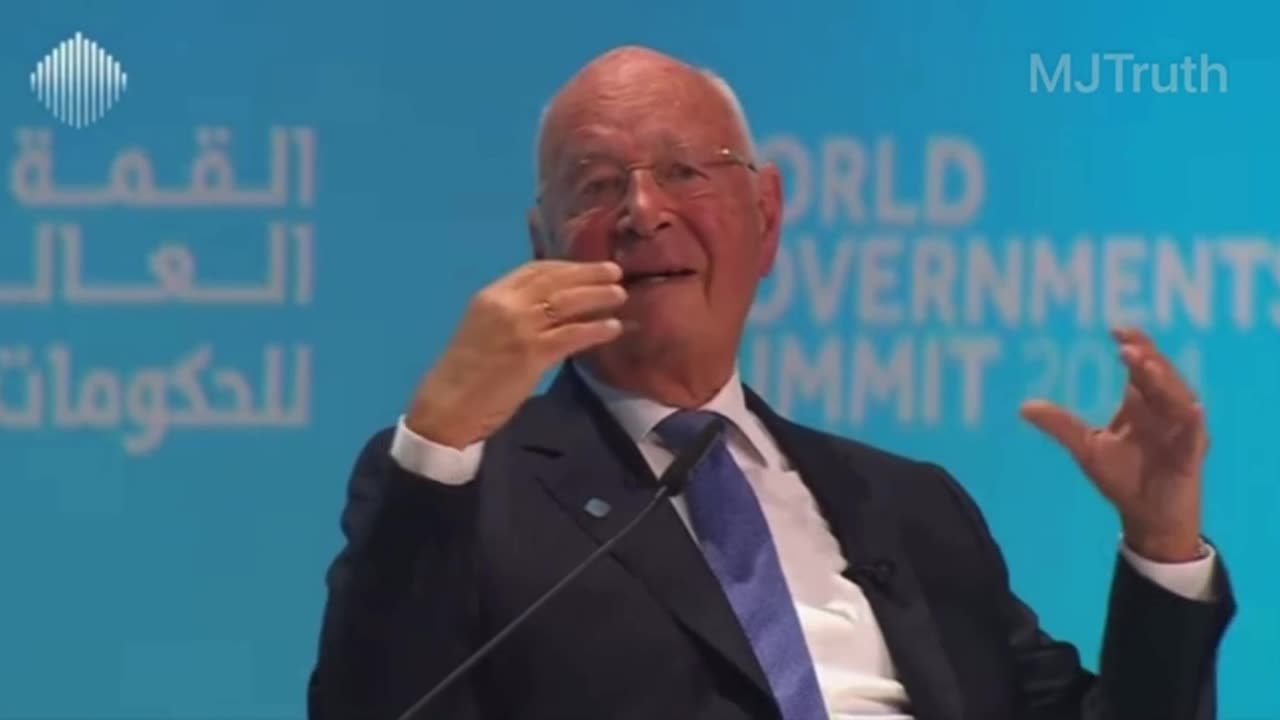 WEF's Klaus Schwab Foresees A Transhumanist World