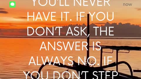 If You...
