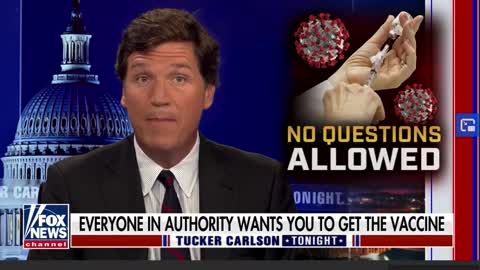 * * TUCKER CARLSON * * May 5th 2021 * How many Americans have died after taking the COVID vaccine?