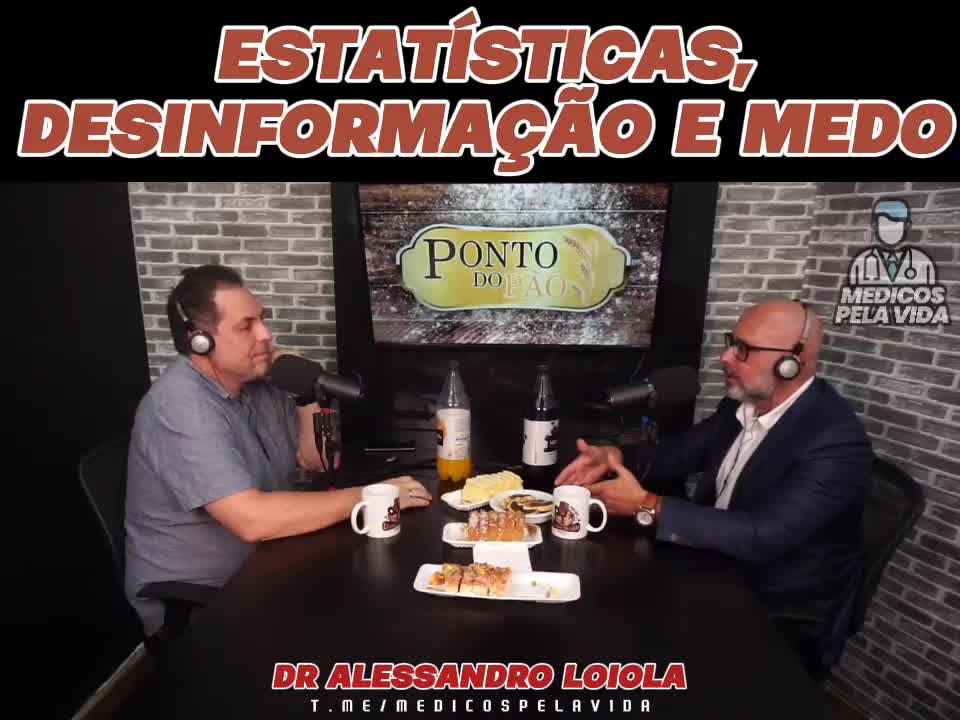 Dr. Alessandro Loiola - Estatísticas Desinformação e Medo