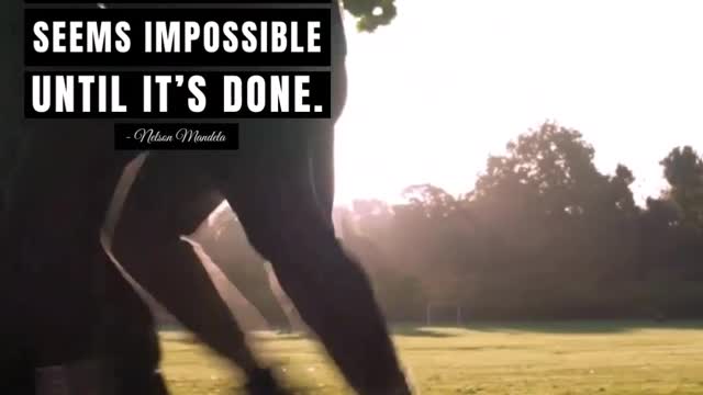 It Always Seems Impossible Until it's Done #shorts