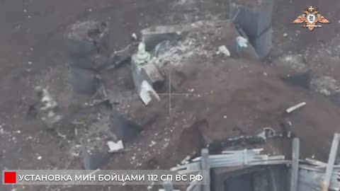 Russian stormtroopers blow up Ukrainian bunker and soldiers with repurposed TM-62 mines