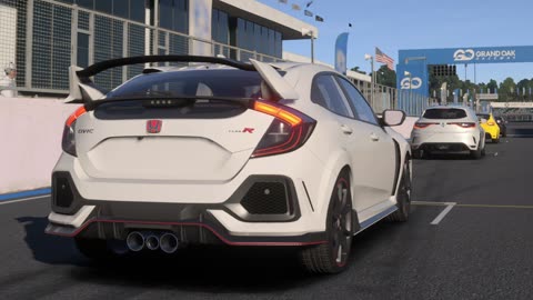 Forza Motorsport - Grand Fork Raceway in a Honda Civic Type-R!