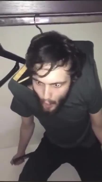 Man thinks he's an item of clothing