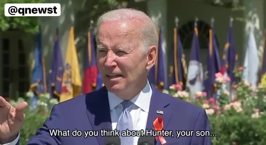 Fearless Citizen Confronts Biden, Derails His Speech With Disturbing New Details of Hunter Leak