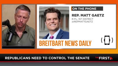 Rep Matt Gaetz on Breitbart News Daily