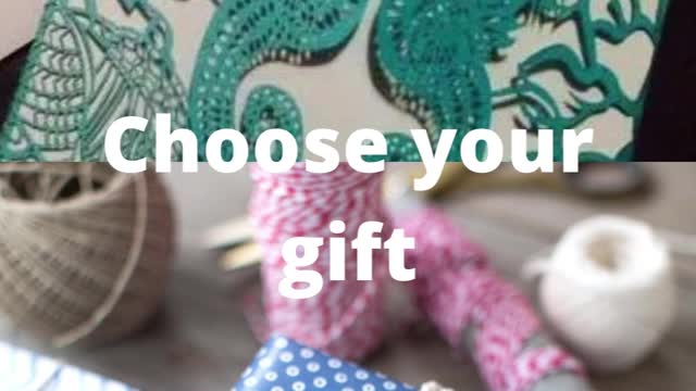 Choose your gift🎁🎁🎁