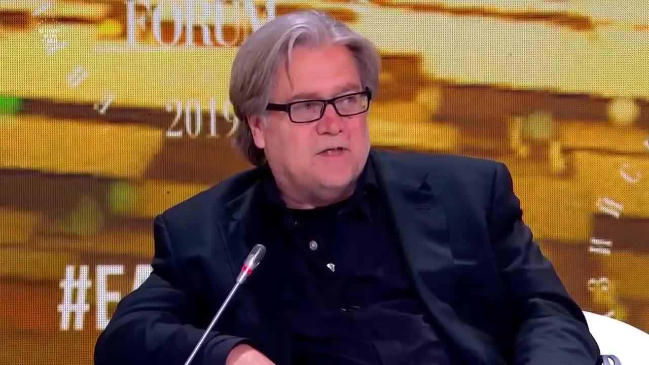 Stephen K. Bannon at the XVI EURASIAN MEDIA FORUM - (2019)