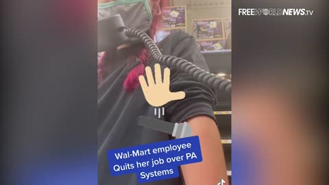 BREAKING : Walmart Employee Quits In Most Epic Way Possible.