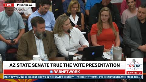 05-31-22 / 'True The Vote' presentation to Arizona state senate - part 2 (edited)