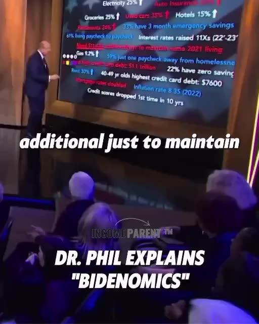 Dr. Phil explains BIDENOMICS