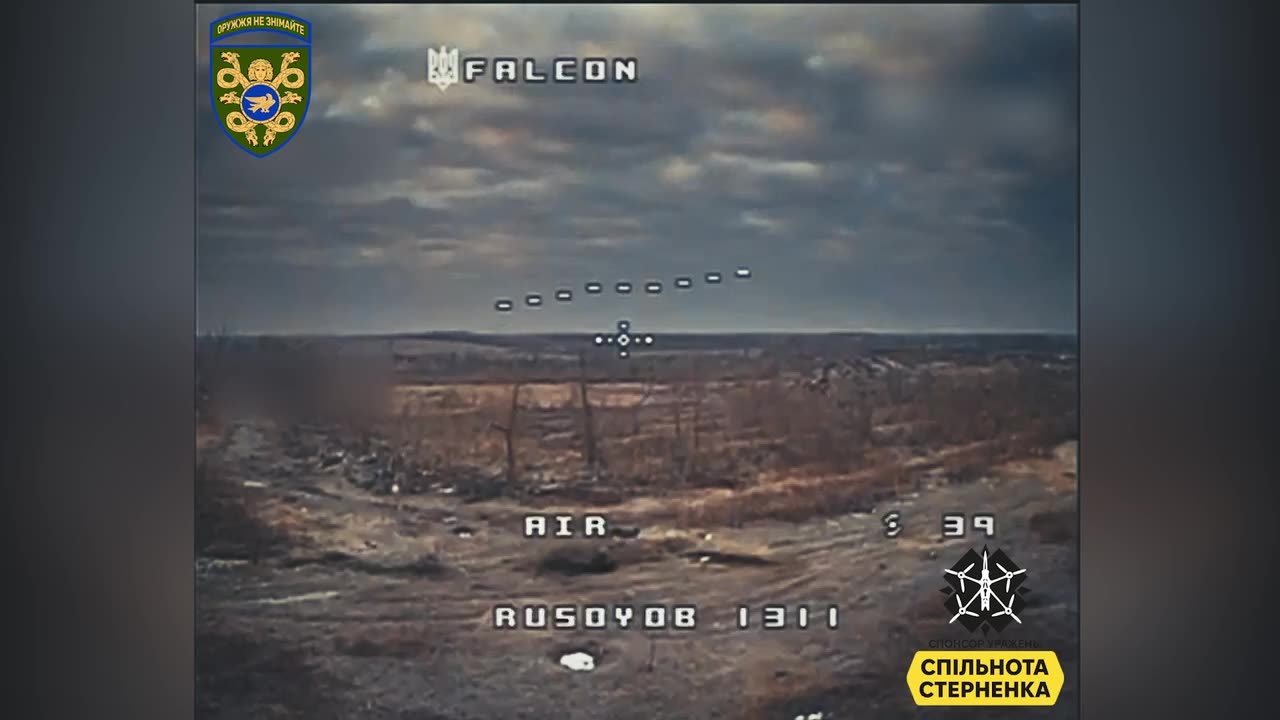 Ukrainians Destroy a Russian RC Drone