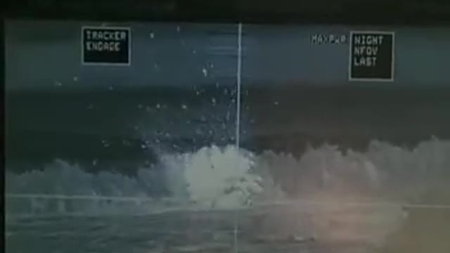A shot from the American ATGM "Tow"
