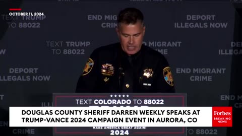 Colorado Sheriff Is Concerned About Terrorists Coming Over Our Open Borders