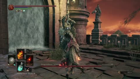 Dragonslayer Armour: No Damage (Dark Souls 3)