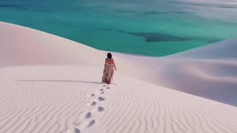 Sand Dunes of Yemen Socotra