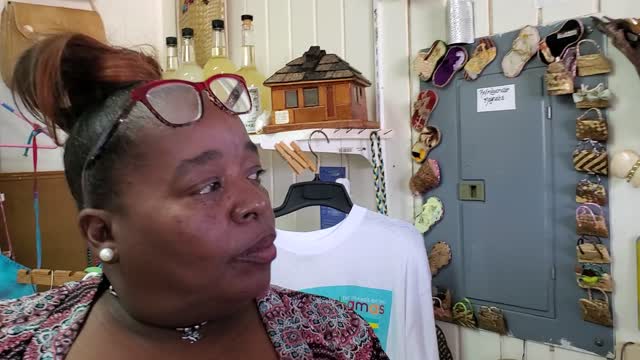 #25 TV-South Andros - "Andrea Shows Tiger SAHMA's Gift Shop"