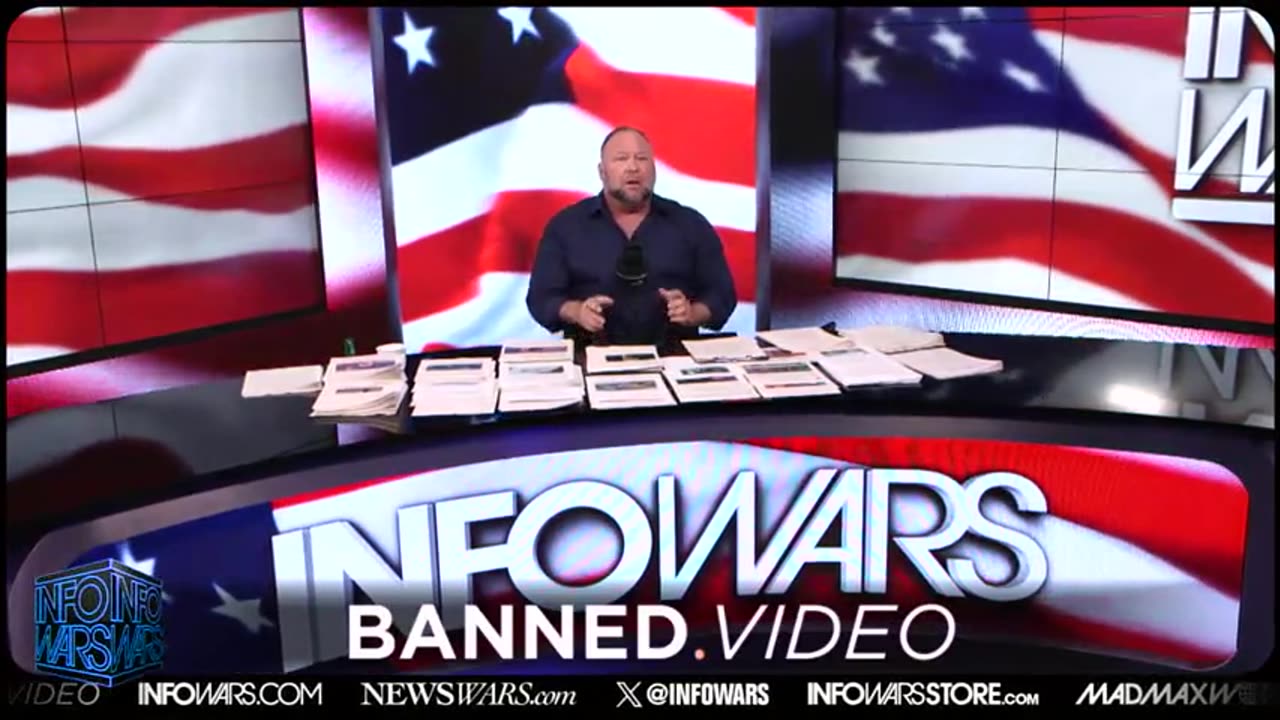 Alex Jones Racial Attacks On Whites Accelerate info Wars show