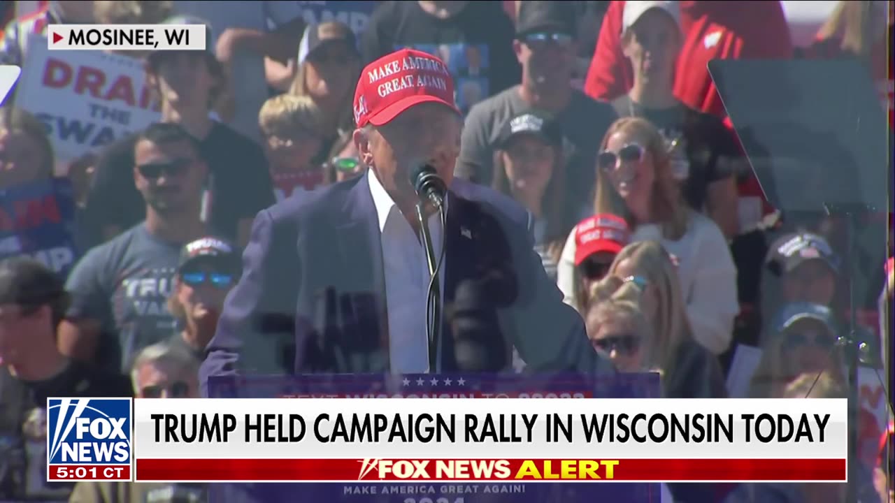 Trump talks to Wisconsin voters ahead of debate night