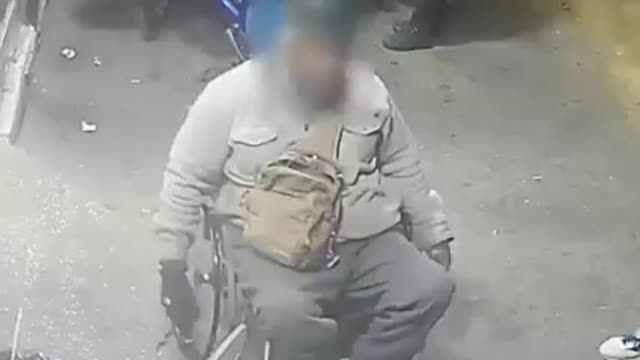 Thugs Beat Up Man in Wheelchair in the Bronx