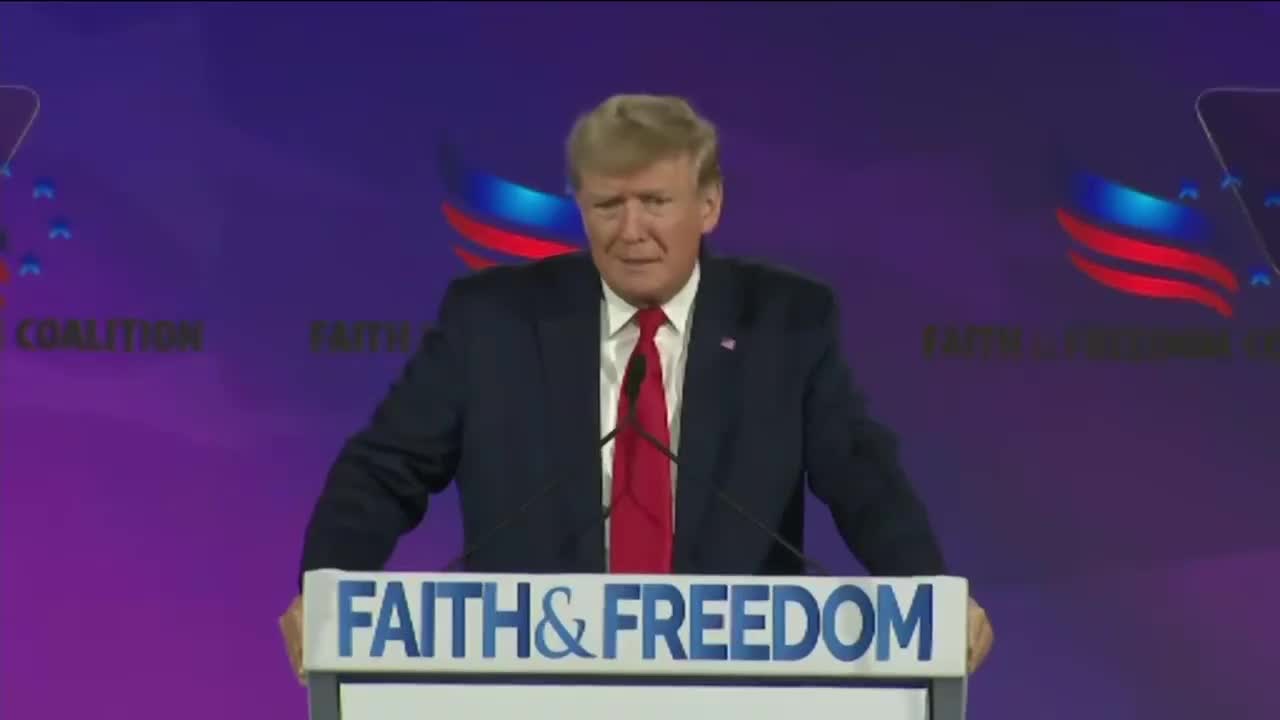 Donald Trump: "The radical left movement that is attacking our nation is driven by a spirit of anger