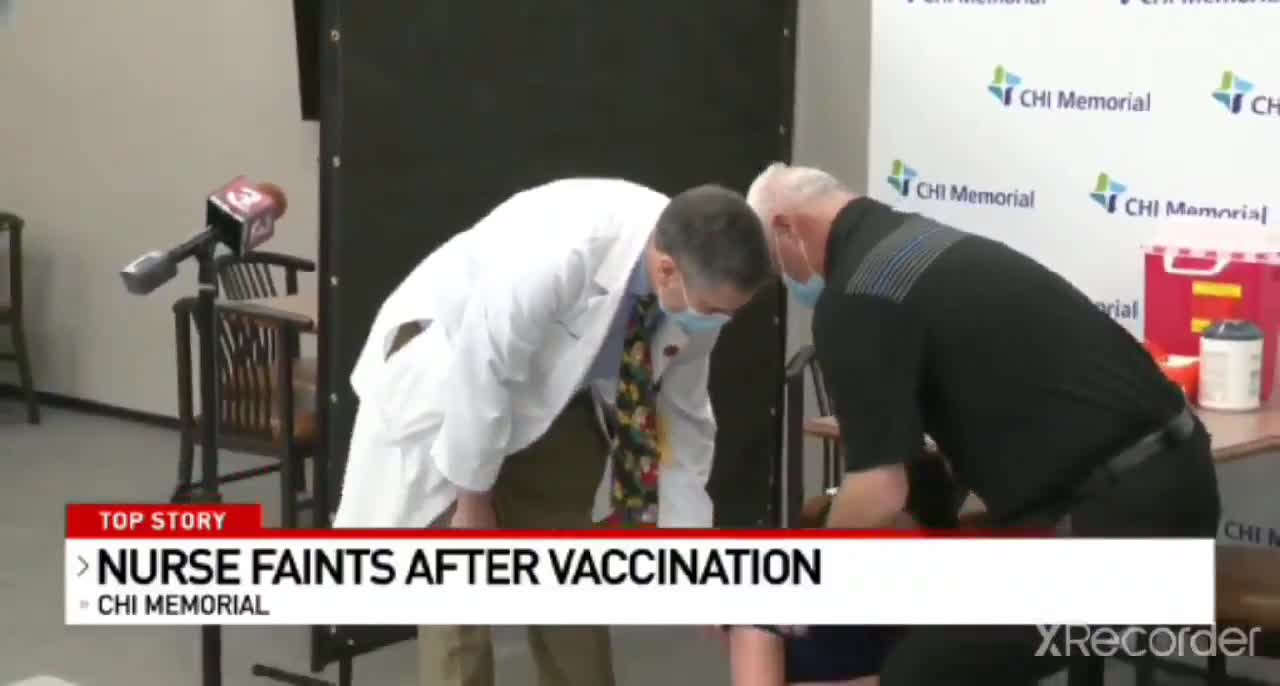 17 minutes into COVID Vaccine
