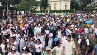 marcha por el Páramo de Santurbán y el agua