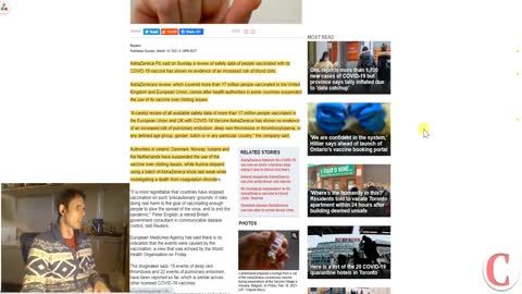 529 - Vaccination Caution Shown Across the World, But Not in Canada. Lockdowns Continue. Lots More