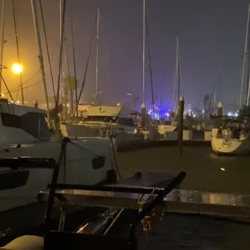 Hurricane Nicholas on SV Imagine thar she blows...