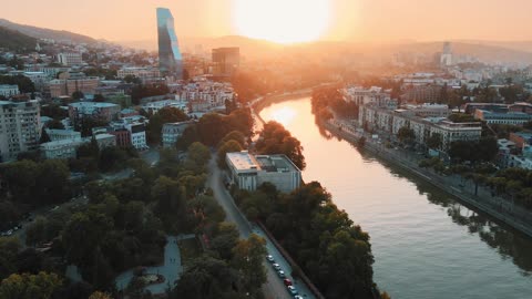 City view from above