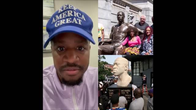 BREAKING : Best George Floyd Statue Breakdown !!! SHARE SHARE SHARE - TNTV