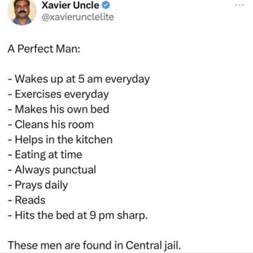 The wisdom of Uncle Xavier #memes #silly #funny #womanpower #wordplay #perfectman